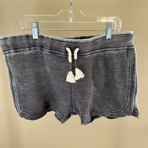 NWT Revelation gray sweatshorts in juniors L